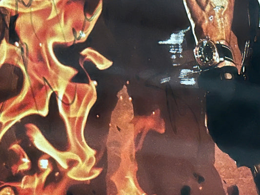 42x29 The ORIGINAL poster from NYC Movie Premier Signed by everyone from Expendables 2