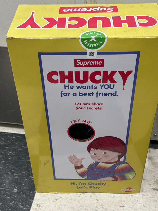 15" Supreme Chucky Talking Doll - 78035 **SEALED** signed by Alex Vincent who played Andy