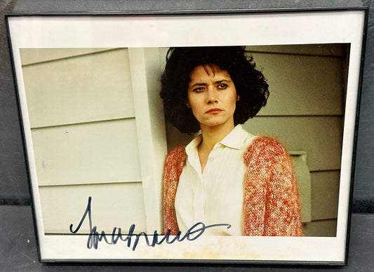 10x8 Framed Signed by Lorraine Bracco as Karen Hill from Good Fellas