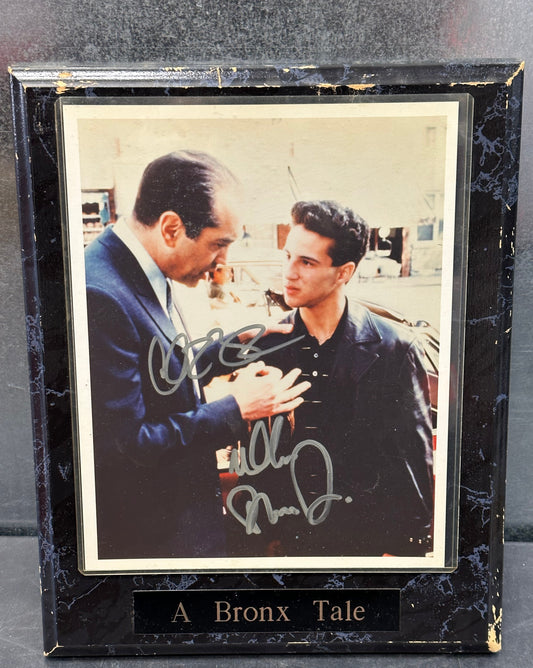 14x11 Framed Signed by Lillo Brancato as Calogero C in Robert De Niro's 1993 directorial debut, A Bronx Tale