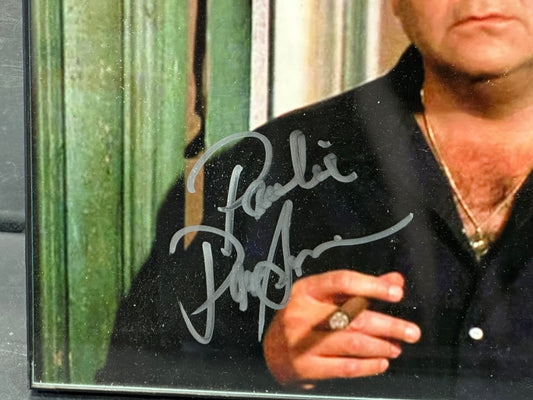 14x11 Framed Signed by Paul Sorvino (RIP) as Paul Cicero from Good Fellas
