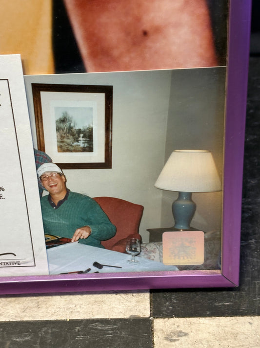 20x16 Framed Chevy Chase Signed